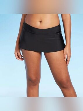 Kona Sol Swim Skirt Black